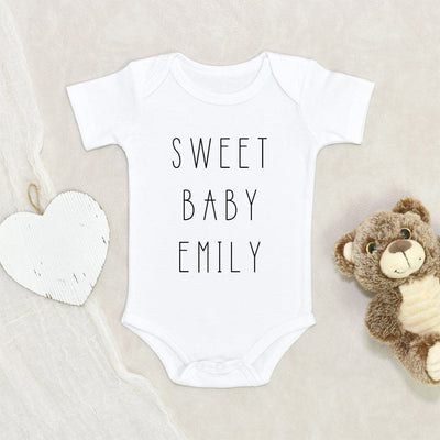Modern Onesie - Unique Baby Clothes - Personalized Baby Name Onesie - Custom Onesie - Boho Baby Name Onesie