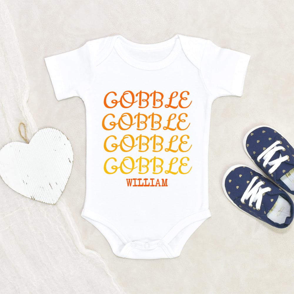 Autumn Baby Clothes - Baby Boy Onesie - Thanksgiving Onesie For Boys & Girls - Thanksgiving Baby Onesie For Fall