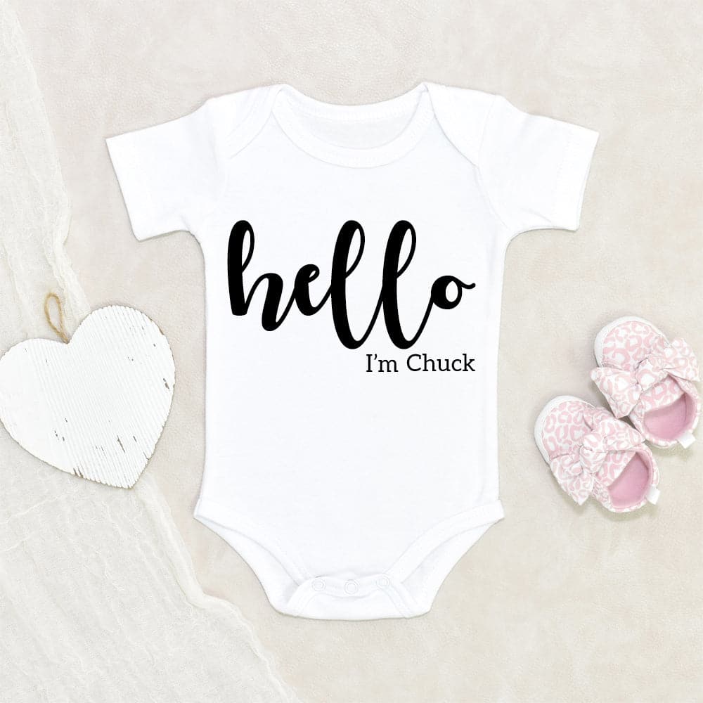 Personalized Hello Onesie - Coming Home Onesie - Baby Coming Home Onesie - Hello World Onesie - Personalized Baby Onesie