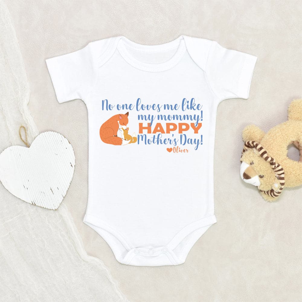 Custom Mother's Day Onesie - Custom Boys Name Onesie - Mother's Day Onesie - Personalized Mother's Day Onesie