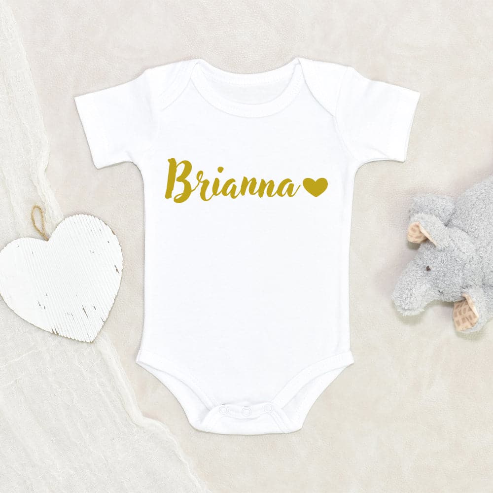 Personalized Baby Onesie - Baby Girl Gift - Baby Girl Coming Home Onesie - Custom Baby Onesie
