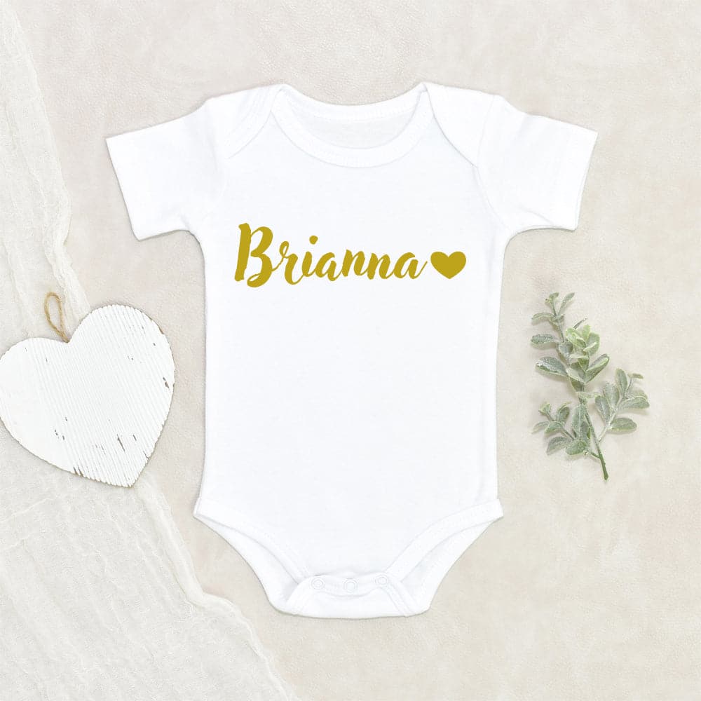 Personalized Baby Onesie - Baby Girl Gift - Baby Girl Coming Home Onesie - Custom Baby Onesie