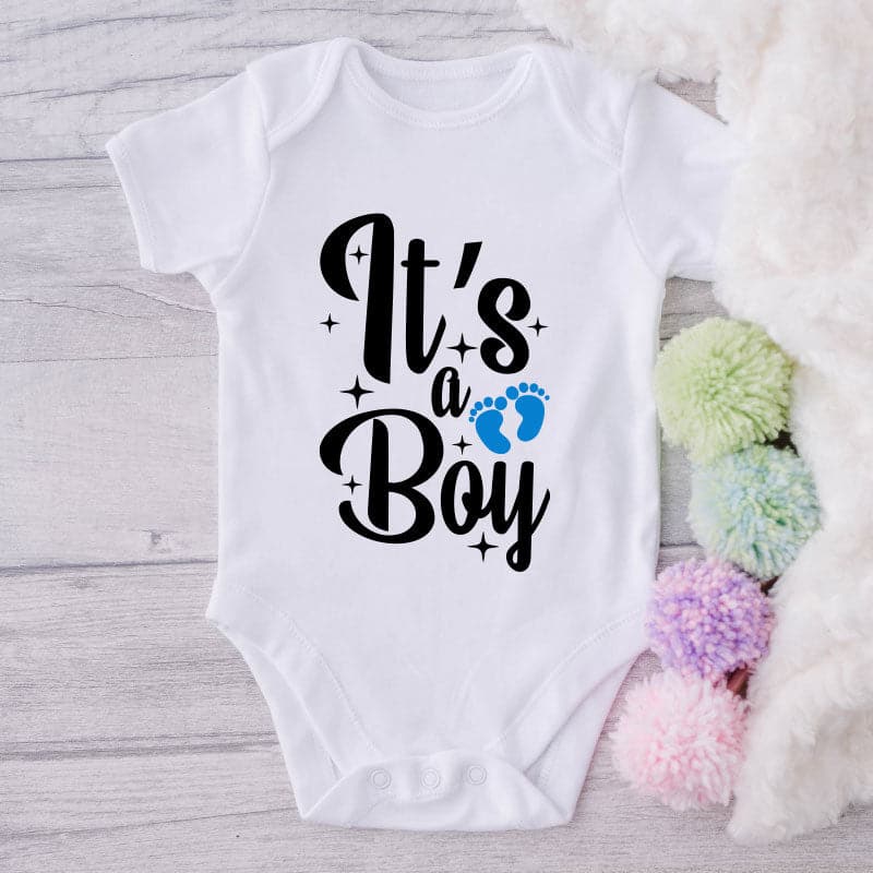 It's A Boy-Onesie-Best Gift For Babies-Adorable Baby Clothes-Clothes For Baby-Best Gift For Papa-Best Gift For Mama-Cute Onesie
