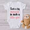 Such A Big Miracle In Such A Little Girl-Onesie-Best Gift For Babies-Adorable Baby Clothes-Clothes For Baby-Best Gift For Papa-Best Gift For Mama-Cute Onesie