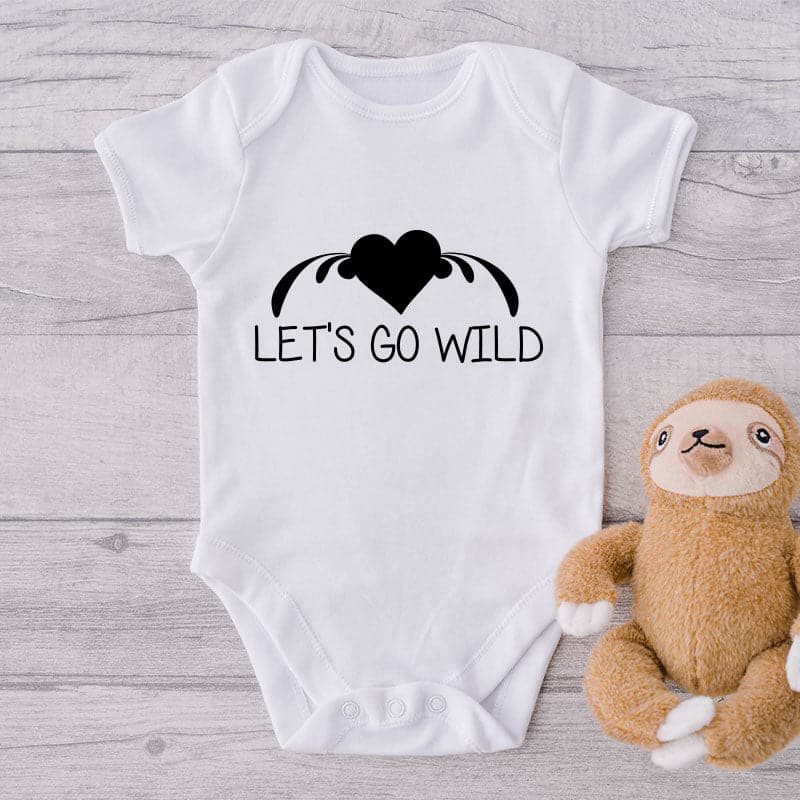 Let's Go Wild-Onesie-Best Gift For Babies-Adorable Baby Clothes-Clothes For Baby-Best Gift For Papa-Best Gift For Mama-Cute Onesie