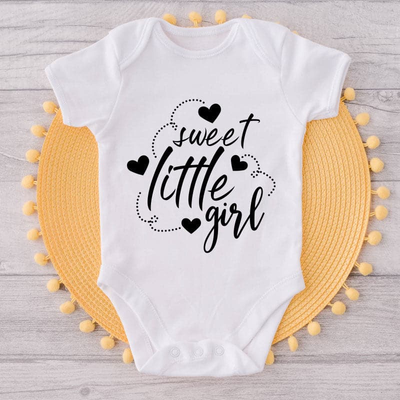Sweet Little Girl-Onesie-Best Gift For Babies-Adorable Baby Clothes-Clothes For Baby Boy-Best Gift For Papa-Best Gift For Mama-Cute Onesie