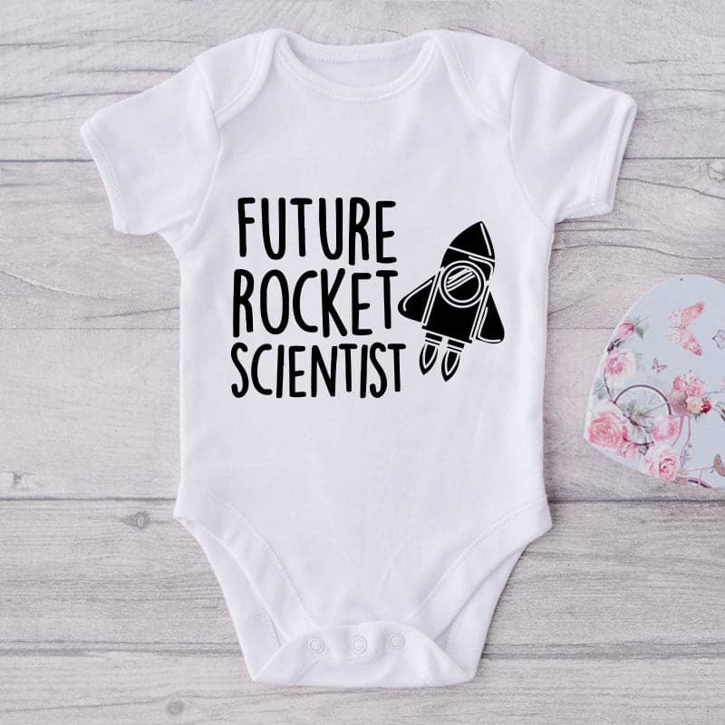 Future Rocket Scientist-Onesie-Best Gift For Babies-Adorable Baby Clothes-Clothes For Baby-Best Gift For Papa-Best Gift For Mama-Cute Onesie