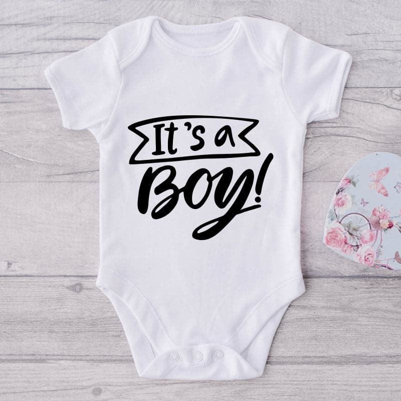 It's A Boy-Onesie-Best Gift For Babies-Adorable Baby Clothes-Clothes For Baby-Best Gift For Papa-Best Gift For Mama-Cute Onesie