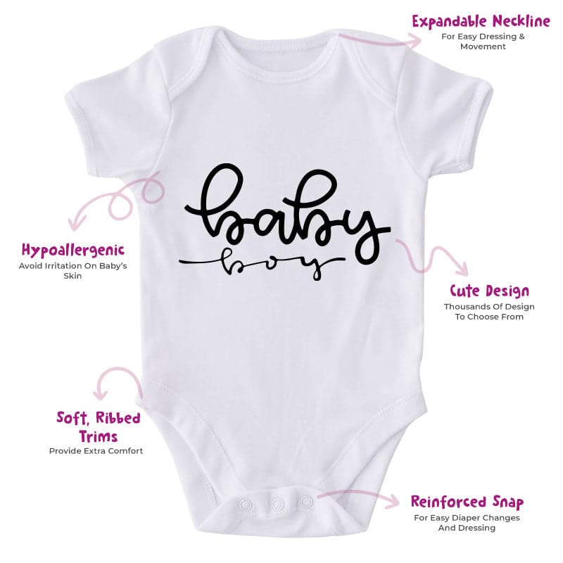 Baby Boy-Onesie-Adorable Baby Clothes-Clothes For Baby-Best Gift For Papa-Best Gift For Mama-Cute Onesie