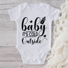 Baby It'S Cold Outside-Funny Onesie-Best Gift For Babies-Adorable Baby Clothes-Clothes For Baby-Best Gift For Papa-Best Gift For Mama-Cute Onesie