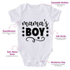 Mama's Boy-Onesie-Adorable Baby Clothes-Clothes For Baby-Best Gift For Papa-Best Gift For Mama-Cute Onesie