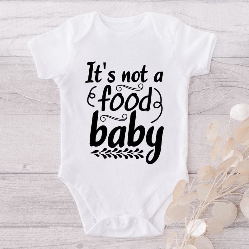 It's Not A Food Baby-Funny Onesie-Adorable Baby Clothes-Best Gift For Papa-Best Gift For Mama-Clothes For Baby-Cute Onesie