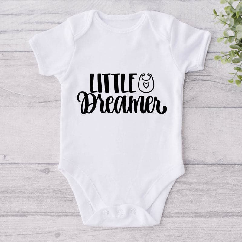Little Dreamer-Onesie-Best Gift For Babies-Adorable Baby Clothes-Clothes For Baby-Best Gift For Papa-Best Gift For Mama-Cute Onesie