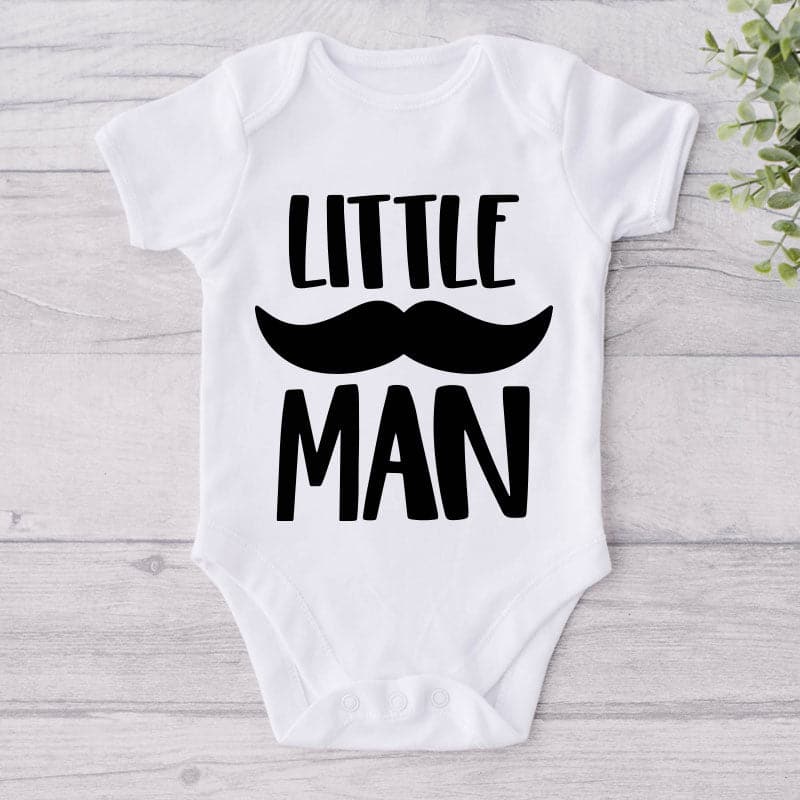 Little Man-Onesie-Best Gift For Babies-Adorable Baby Clothes-Clothes For Baby-Best Gift For Papa-Best Gift For Mama-Cute Onesie