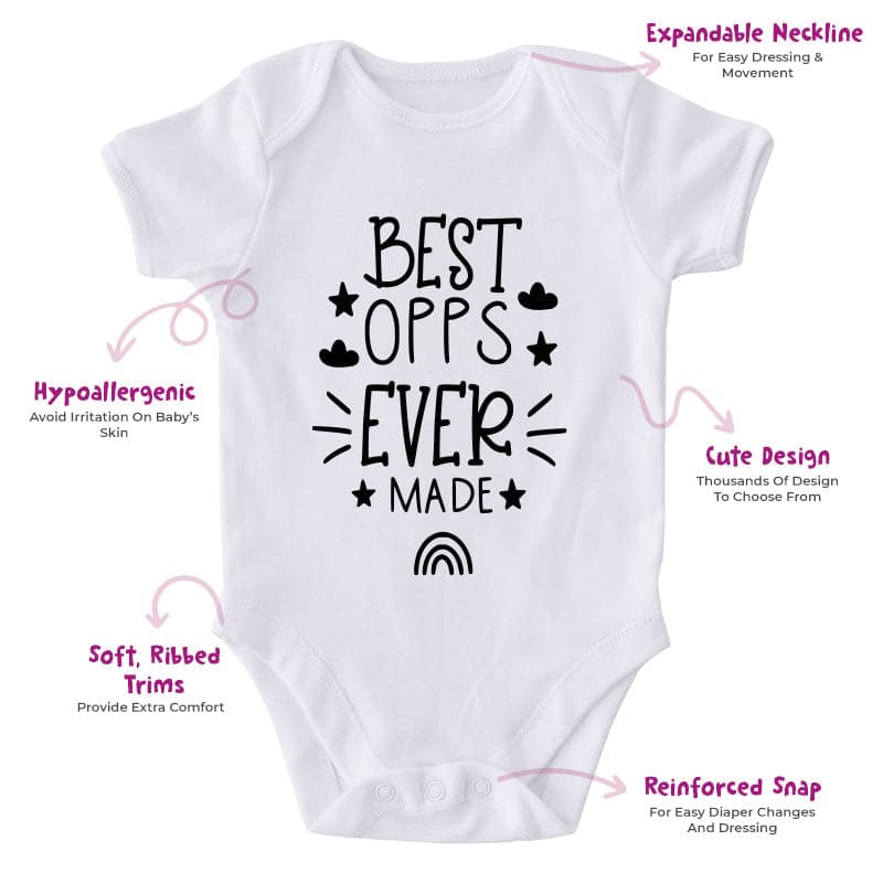 Best Opps Ever Made-Onesie-Best Gift For Babies-Adorable Baby Clothes-Clothes For Baby-Best Gift For Papa-Best Gift For Mama-Cute Onesie