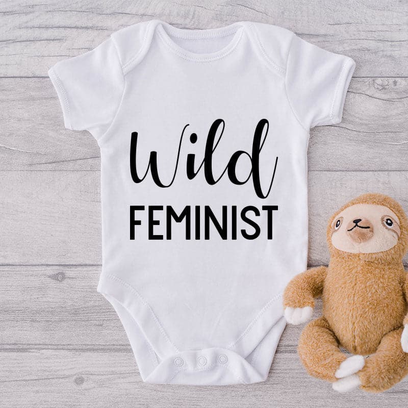Wild Feminist-Onesie-Best Gift For Babies-Adorable Baby Clothes-Clothes For Baby-Best Gift For Papa-Best Gift For Mama-Cute Onesie