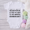 This Is How We Girls Are. At Times We Want To Be Wanted, Even When We Deny It-Onesie-Best Gift For Babies-Adorable Baby Clothes-Clothes For Baby-Best Gift For Papa-Best Gift For Mama-Cute Onesie