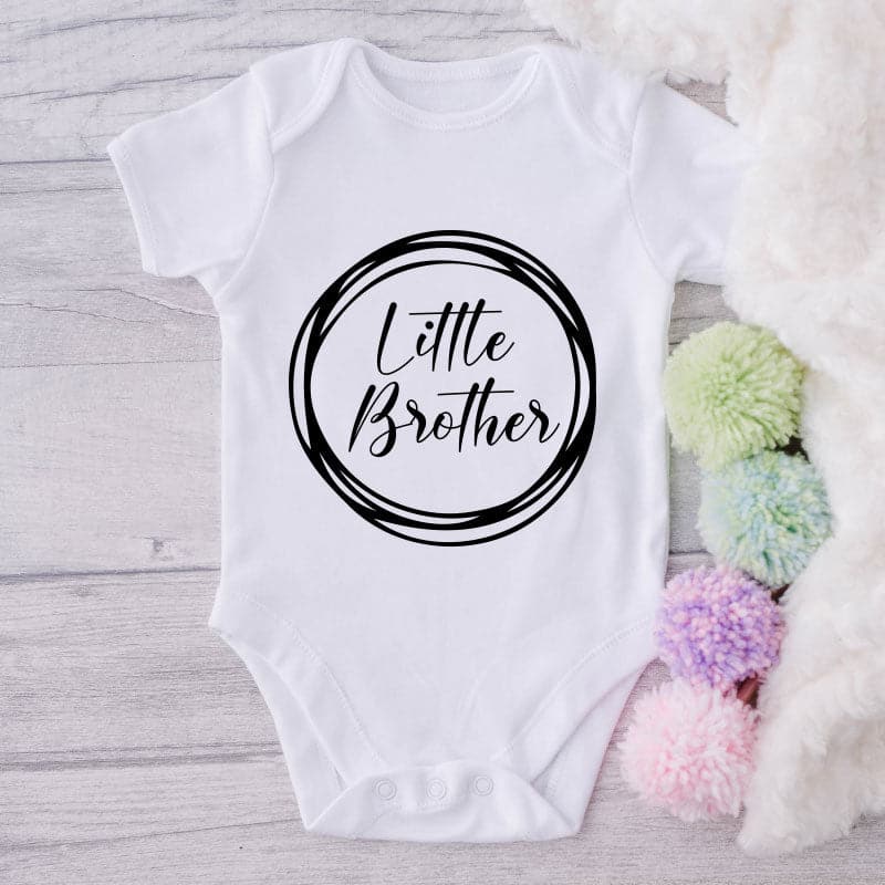 Little Brother-Onesie-Best Gift For Babies-Adorable Baby Clothes-Clothes For Baby-Best Gift For Papa-Best Gift For Mama-Cute Onesie