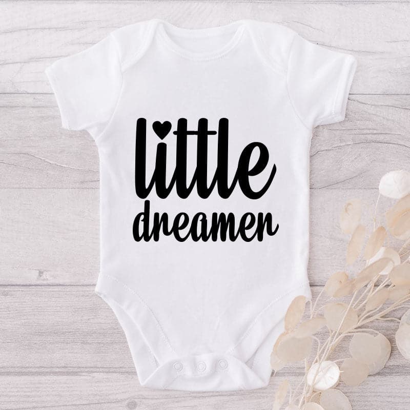 Little Dreamer-Onesie-Best Gift For Babies-Adorable Baby Clothes-Clothes For Baby-Best Gift For Papa-Best Gift For Mama-Cute Onesie