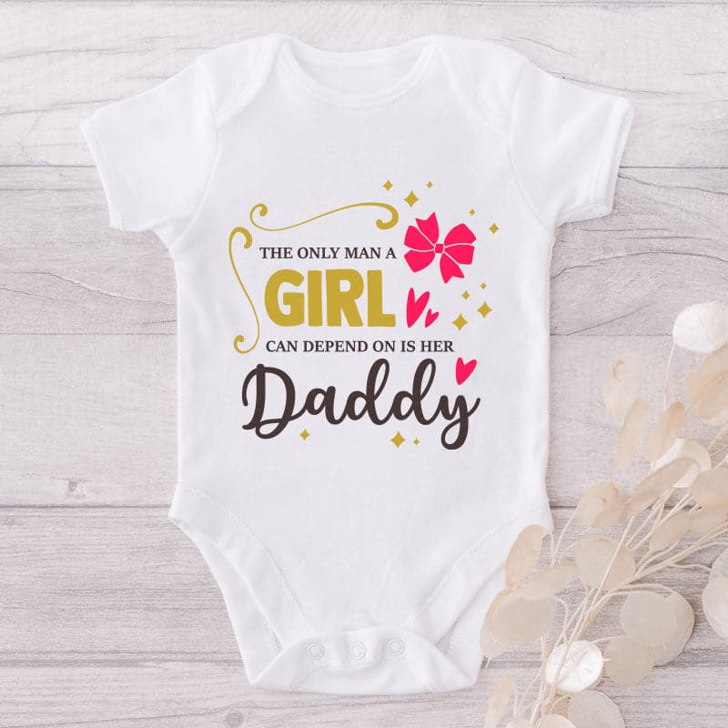 Cute Baby Daddy's Girl Infant Clothes Newborn Girl Outfits I