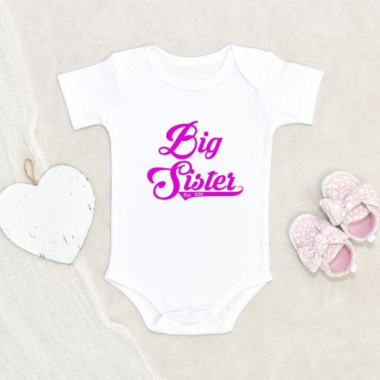 Big Sister Onesie - Big Sister Clothes ,New Big Sister Onesie - Cute Big Sister Baby Onesie - Personalized Announcement