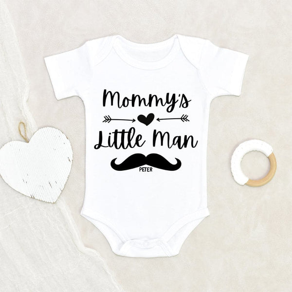 Mommy's little man store onesie