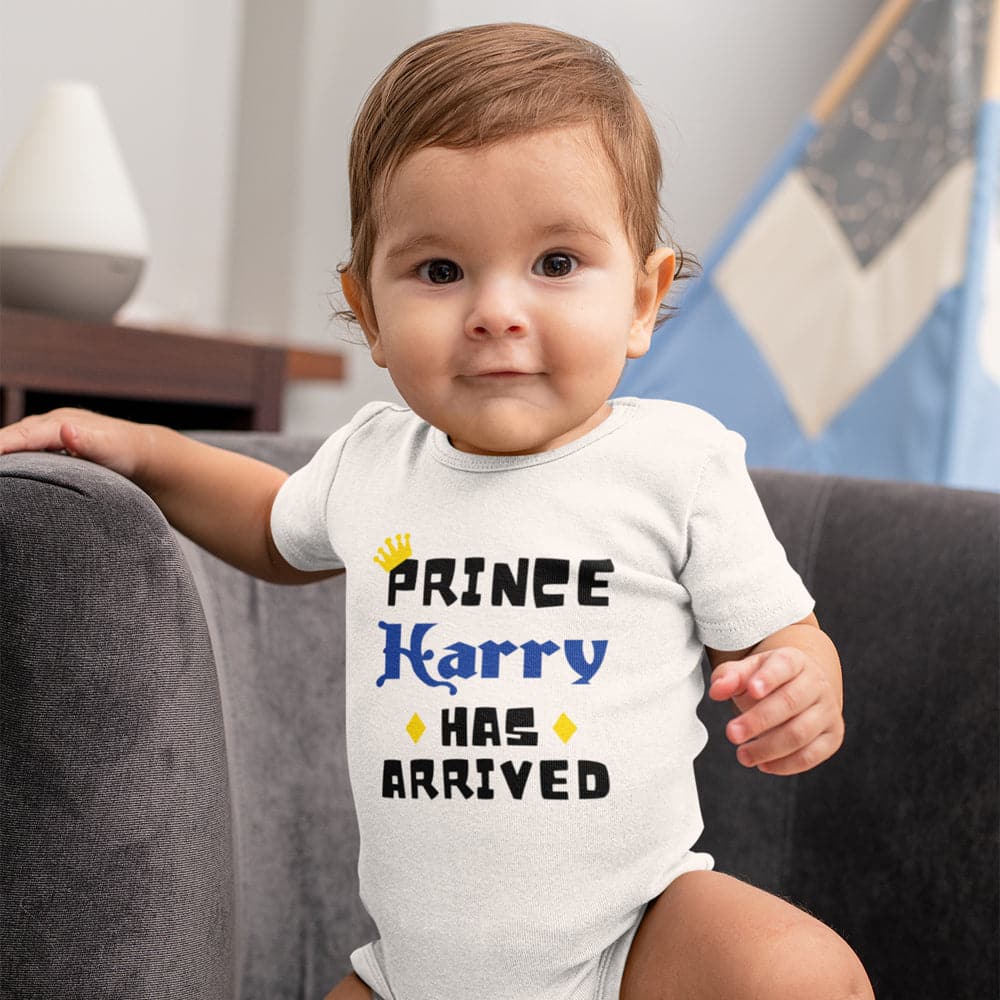 Prince Has Arrived Onesie - Prince Onesie - Baby Boy Onesie - Baby Shower Gift - Birth Announcement Onesie