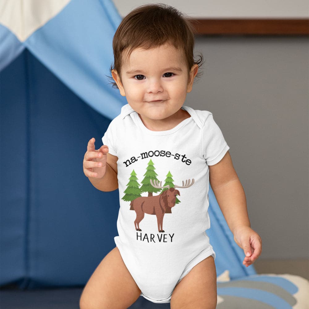 Funny Na-Moose-Ste Onesie - Funny Baby Onesie - Moose Baby Boy Onesie - Moose Onesie - Moose Baby Shower Gift