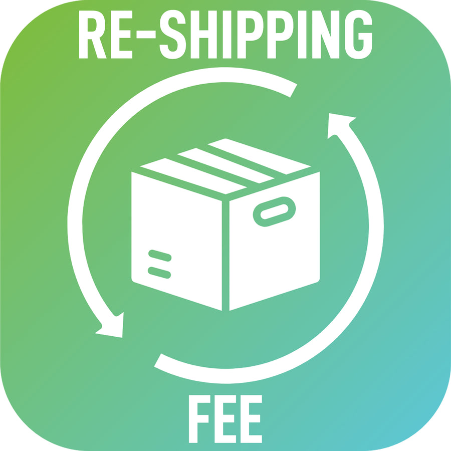 RE-SHIPPING FEE