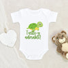 Turtle Baby Onesie - Cute Turtle Baby Onesie - Turtley Adorable Onesie