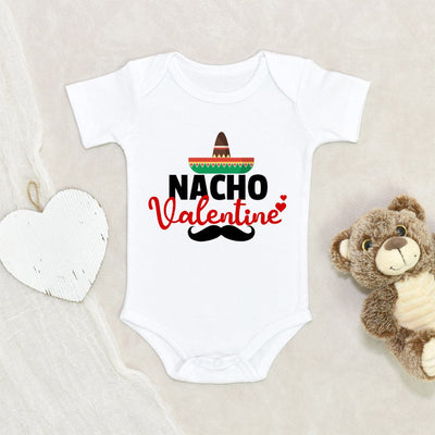 Nacho Baby Onesie - Nacho Valentine Onesie - Cute Valentines Day Onesie