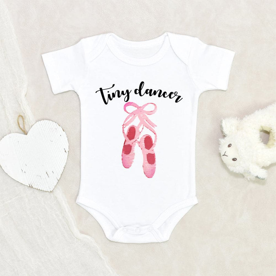 Cute Ballet Baby Onesie - Tiny Dancer Onesie - Dancer Baby Onesie - Baby Clothes