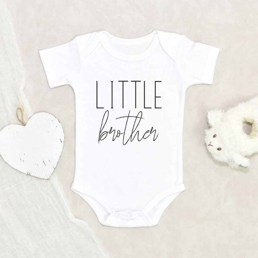 Cute Little Brother Baby Onesie - Little Brother Onesie - Little Brother Baby Onesie - Little Brother Clothes