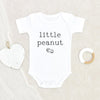 Little Peanut Baby Clothes - Cute Modern Baby Onesie - Little Peanut Baby Onesie - Cute Baby Onesie
