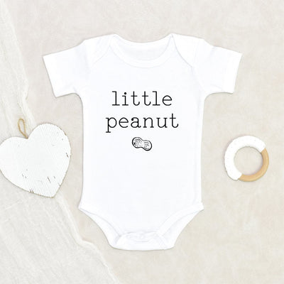 Little Peanut Baby Clothes - Cute Modern Baby Onesie - Little Peanut Baby Onesie - Cute Baby Onesie