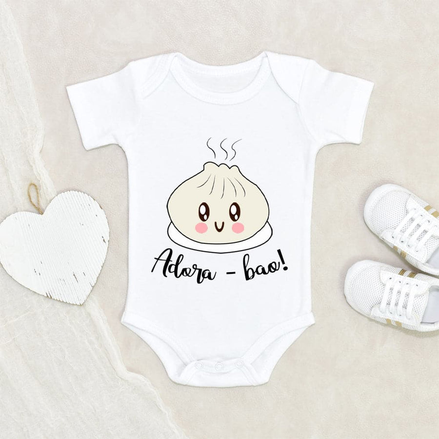 Chinese Food Onesie - Adora-Bao Baby Onesie - Funny Baby Onesie - Cute Baby Clothes