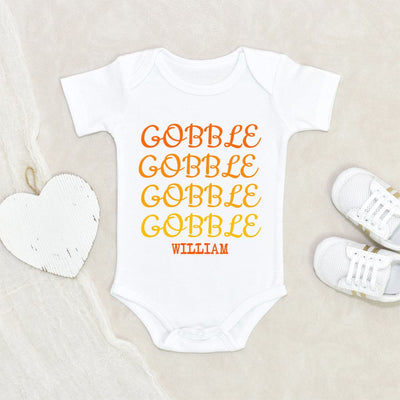 Autumn Baby Clothes - Baby Boy Onesie - Thanksgiving Onesie For Boys & Girls - Thanksgiving Baby Onesie For Fall
