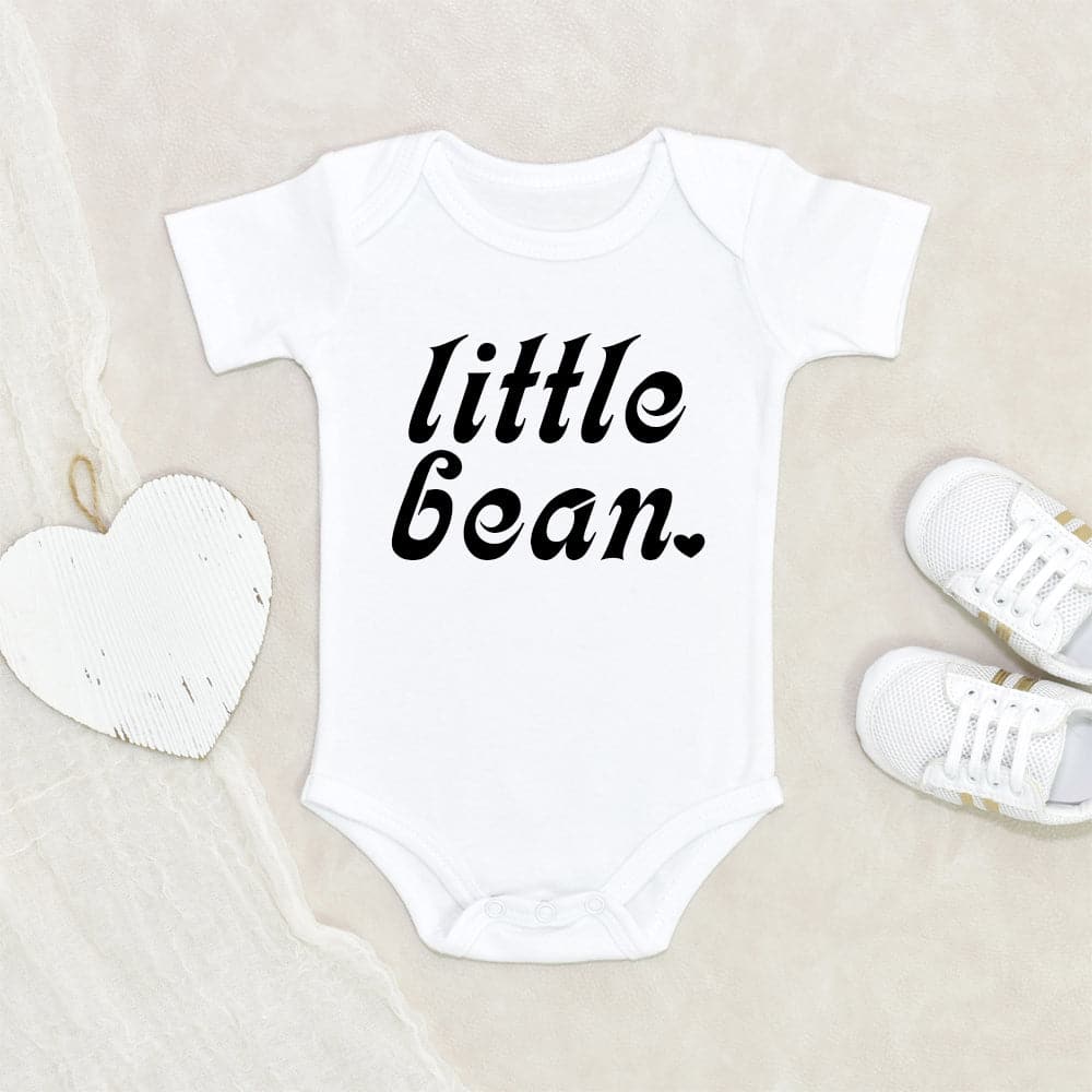 Minimalist Baby Onesie - Little Bean Onesie - Cute Baby Clothes- Baby Onesie