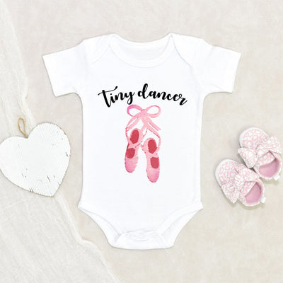 Cute Ballet Baby Onesie - Tiny Dancer Onesie - Dancer Baby Onesie - Baby Clothes