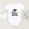 Prince Onesie - Little King Onesie - Baby Clothes - Baby Onesie - Breastfeeding Onesie - Funny Onesie - Funny Baby Onesie