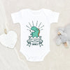 Dinosaur Baby Clothes - Boy Dinosaur Onesie - Just Hatched Dinosaur Onesie - Personalized Dino Onesie - Dinosaur Baby Onesie