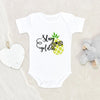 Cute Stay Golden Pineapple Onesie - Pineapple Baby Onesie - Funny Baby Onesie - Pineapple Baby Clothes