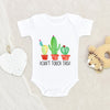 CACTUS Baby Onesie - Can't Touch This Cactus Onesie - Cactus Baby Onesie - Cute Baby Clothes