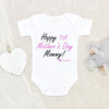 Personalized Baby Onesie - First Mother's Day Gift - New Mom Gift - Mothers Day Onesie
