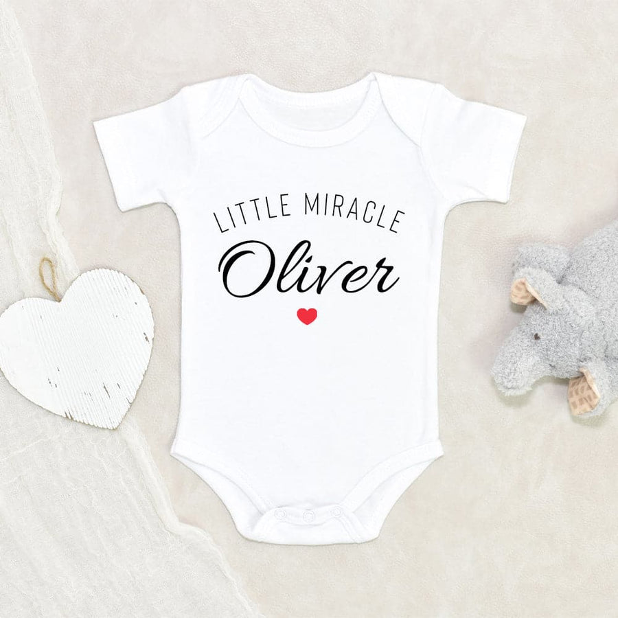 Personalized Baby Onesie - Little Miracle Baby Onesie - Preemie Onesie - Preemie Boy Onesie - Preemie Girl Onesie - Newborn Onesie