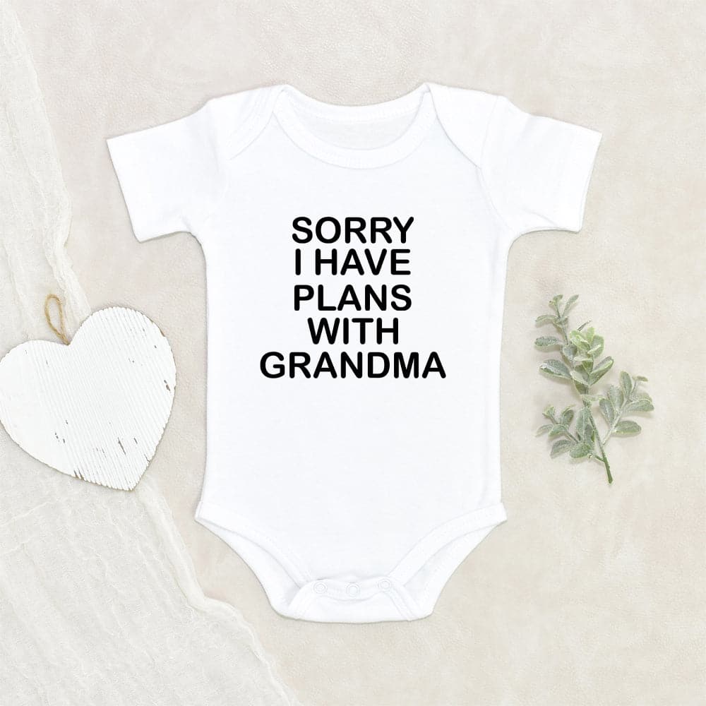 Funny grandma baby store onesies