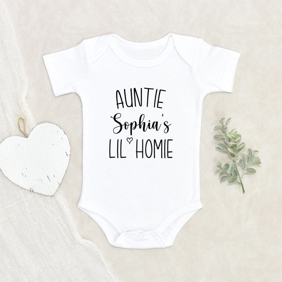 Custom Aunt Baby Onesie®, Hey Google Call Auntie Baby Onesie®, Aunties BFF  Onesie® for Baby, Funny Auntie Bodysuit for Baby, New Aunt Gift -   Norway