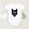 New Baby Onesie - Wolf Baby Clothes - Born To Lead The Pack Onesie - New To The Pack Onesie - Cute Baby Clothes