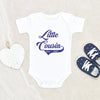 Little Cousin Unisex Onesie - Little Cousin Onesie - Little Cousin Clothes - Cute Cousin Baby Onesie - Personalized Pregnancy Announcement