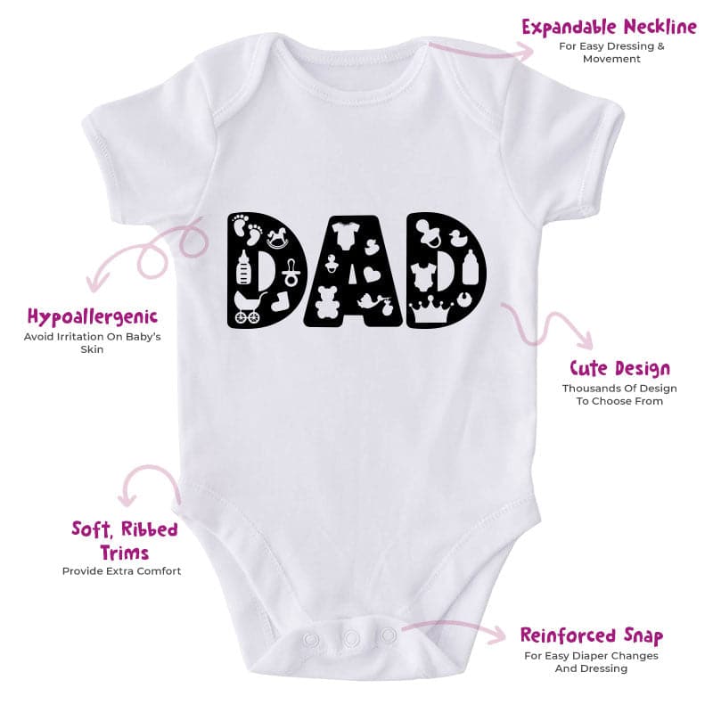 I love fashion dad baby clothes